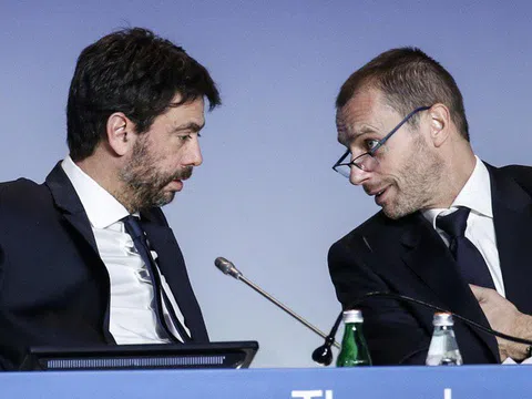 Chủ tịch UEFA khẩu chiến với Juventus vì Super League