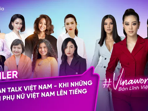Công bố lên sóng Digital series “Vinawoman - Bản lĩnh Việt Nam”