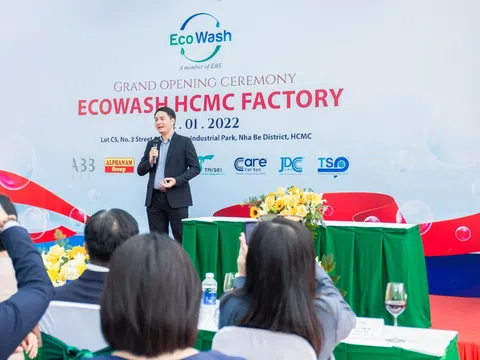 Khánh thành nhà máy giặt ủi Ecowash HCM