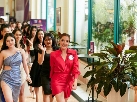 Sôi nổi sơ khảo phía Bắc cuộc thi Hoa hậu Hoàn vũ Việt Nam 2022