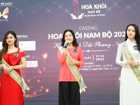 Lộ diện Top 40 thí sinh vào vòng bán kết cuộc thi Hoa khôi Nam Bộ 2022