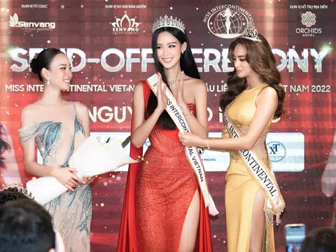 Miss Intercontinental lộng lẫy trao sash cho Bảo Ngọc thi quốc tế